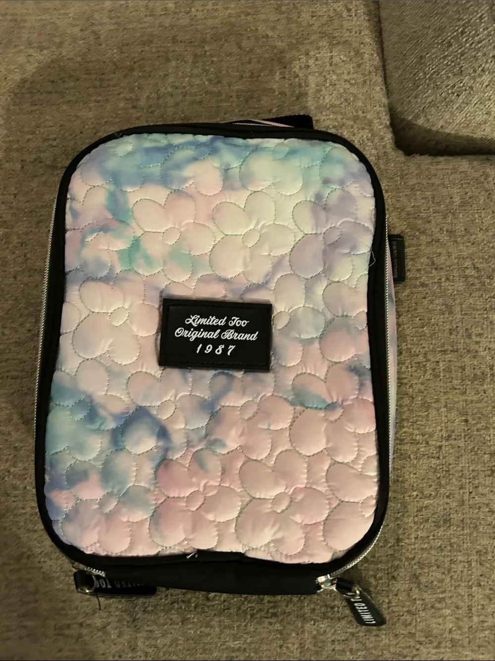 Limited Too quilted Backpack and Lunch Bag Set - Multicolor